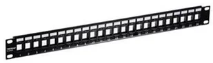 Trendnet TC-KP24 - panel krosowy (blacha ślepa) - montowany w szafie - 1U - 48,3 cm (19") - 24 porty (TC-KP24) TC-KP24 - Switche - miniaturka - grafika 2