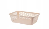 Pojemniki łazienkowe - Koszyk pojemnik organizer Molly rozm. 2 różowy - miniaturka - grafika 1