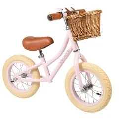 Banwood First Go różowy - Rowerki biegowe - miniaturka - grafika 2