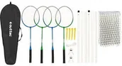 Badminton - Outtec Zestaw do badmintona: 4 rakietki + siatka + 2 lotki Outtec - miniaturka - grafika 1