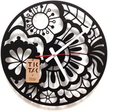 Zegary - DECOlicious.pl Zegar na ścianę FLORO DECOZ10 - miniaturka - grafika 1