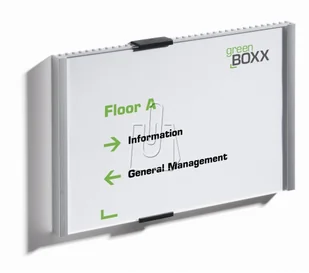 Durable Tabliczka informacyjna 210x148.5 srebrna Info Sign - Systemy ekspozycyjne i znaki informacyjne - miniaturka - grafika 3