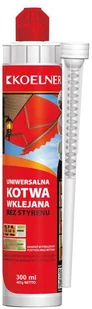 Koelner Kotwa chemiczna POLIESTROWA - Inne mocowania - miniaturka - grafika 2