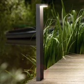 Lampy ogrodowe - Philips Bustan post anthracite 2x45W (16486/93/P0) - miniaturka - grafika 1