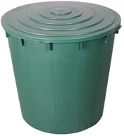 Inne akcesoria do nawadniania - ESE ESE Zbiornik na deszczówkę 500 L zielony 96x89 cm - miniaturka - grafika 1