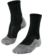 Skarpetki sportowe męskie - FALKE RU 4 Wool męskie skarpety do biegania, czarny 16396 - miniaturka - grafika 1
