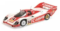 Kolekcjonerskie modele pojazdów - Minichamps Porsche 956 Canon Racing #14 Lammers Boutsen 3rd Place Silverstone 1000 Kilometers 1983 - miniaturka - grafika 1