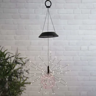 Best Season Solarna lampa wisząca LED Firework - Lampy ogrodowe - miniaturka - grafika 3