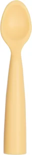 MinikOiOi Żółta - Łyżka Silikonowa - Yellow - MinikOiOi ŁYŻKA YELLOW - Sztućce dla dzieci - miniaturka - grafika 2