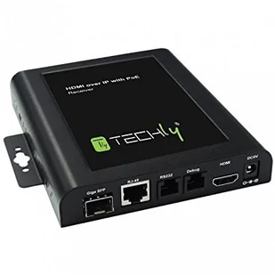 Techly Odbiornik extendera HDMI over IP z funkcją ściany wizyjnej PoE (020515) - Adaptery i przejściówki - miniaturka - grafika 8