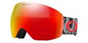 Gogle narciarskie - Oakley Gogle flight deck craneos muertos|prizm torch iridium - miniaturka - grafika 1