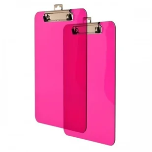 Tetis Deska z klipem A4 pojedyncza różowa 1szt. /BD641-R/ TET070-8 - Deski z klipsem - miniaturka - grafika 2