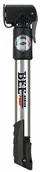 Pompki rowerowe - Pompka aluminiowa z manometrem BEE ZF-021B dwuzaworowa z blokadą 270133 - miniaturka - grafika 1