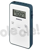 Radia - Sangean DT-140 Biało-Niebieski - miniaturka - grafika 1