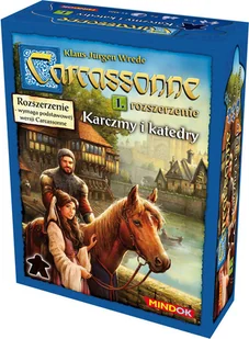 MindOK Carcassonne 2.0 Karczmy i Katedry - Gry planszowe - miniaturka - grafika 2