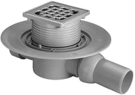 Odpływy liniowe - Viega Wpust kanalizacyjny poziomy - miniaturka - grafika 1