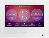Akcesoria do domofonów i wideodomofonów - Bticino Panel Hometouch 7" biały ekran dotykowy dla systemu MyHOME_Up 3488W 3488W - miniaturka - grafika 1