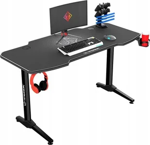 Ultradesk Biurko Frag GREY UDESK-FG-GF - Biurka gamingowe - miniaturka - grafika 2