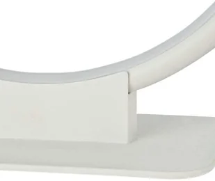 Maytoni Stojąca LAMPA stołowa NOLA MOD807-TL-01-18-W Maytoni nocna LAMPKA futurystyczna LED 18W pierścień ring biały MOD807-TL-01-18-W - Lampy stojące - miniaturka - grafika 3