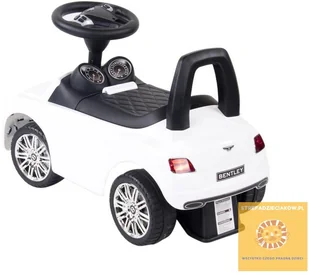 Sun Baby BABY Jeździk Bentley biały - Jeździki dla dzieci - miniaturka - grafika 5