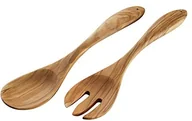 Łyżki - Cilio 182125 bestec do sałatek, drewno, brązowy, 39 x 7 x 2 cm 182125 - miniaturka - grafika 1