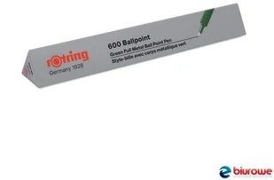 Rotring Długopis automatyczny 600 M zielony 2114263 2114263 - Długopisy - miniaturka - grafika 4