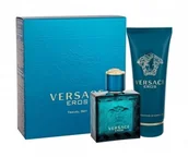 Zestawy kosmetyków męskich - Versace Eros zestaw Edt 50 ml + Żel pod prysznic 100 ml dla mężczyzn - miniaturka - grafika 1