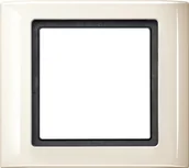 Wyłączniki światła i elektryczne - Merten 400144 Aqua designerska ramek, 1-krotnie, biały 1325961 - miniaturka - grafika 1