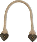 Pasmanteria - PRYM PRYM Bag Handles Clara Beige/Brown - miniaturka - grafika 1