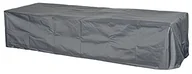 Pokrowce na meble ogrodowe - Happy People pokrowiec ochronny Wehncke okładka do ogrodu do opalania, szary (79330) - miniaturka - grafika 1