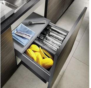 Blanco Sortownik SELECT 45/2 (518721) - Kosze na śmieci - miniaturka - grafika 2