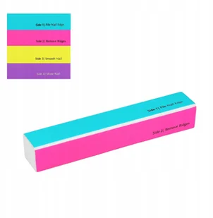 Tools For Beauty Czterostronna Polerka Długa x10 - Pozostałe akcesoria kosmetyczne - miniaturka - grafika 2