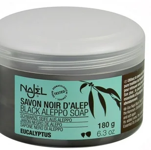 SATIS SA Savon noir EUKALIPTUS (czarne mydło) 180g Najel SA3813 - Mydła - miniaturka - grafika 2