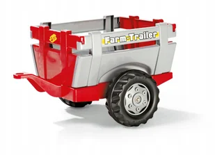 Rolly Toys Przyczepa czerwona (121700) - Jeździki dla dzieci - miniaturka - grafika 2