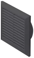 Kratki wentylacyjne - Awenta Kratka osłona wentylacyjna 11x14 TUWS.grafitowa T48GR - miniaturka - grafika 1