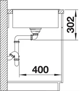 Blanco AXIA III 5 S 523209 biały - Zlewozmywaki - miniaturka - grafika 3