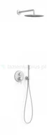 Zestawy prysznicowe - Tres Study Exclusive zestaw prysznicowy biały 26228004BM - miniaturka - grafika 1