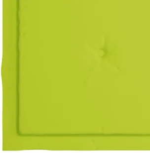 vidaXL Krzesła ogrodowe, 2 szt., jasnozielone poduszki, drewno tekowe! 3062444 - Fotele i krzesła ogrodowe - miniaturka - grafika 10