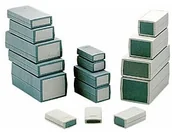 Podzespoły elektroniczne - Velleman OBUDOWA Z FORMOWANEGO PLASTIKU - CIEMNO SZARA 150 x 80 x 60mm G418 - miniaturka - grafika 1