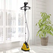 Parownice do ubrań - Homcom SZCZOTKA PAROWA PIONOWA 1800 W 1,4 L żółta - miniaturka - grafika 1