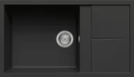 Zlewozmywaki - Elleci UNICO 410 nero G40 GRANITEK (LGU41040) - miniaturka - grafika 1