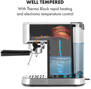 Ekspres do kawy Klarstein Futura TK3G-Espresso20-1 - Ekspresy do kawy - miniaturka - grafika 4