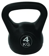 Kettlebell - Tunturi Kettlebell PCW, czarny od 2 do 10 kg, 4 kg 14TUSCL103 - miniaturka - grafika 1