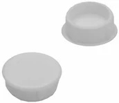 Karnisze - Zaślepki do szyny sufitowej białe 10 szt. - miniaturka - grafika 1