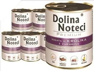 Mokra karma dla psów - Dolina Noteci Premium bogata w królika z żurawiną 6x800g - miniaturka - grafika 1