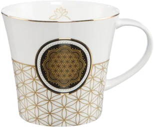 Goebel Kubek Flower of Life White 23-101-27-1 - Kubki - miniaturka - grafika 4