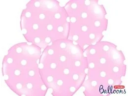 Strong Balony, "Kropki", 14", Strong, różowy, 50 szt. - Balony i akcesoria - miniaturka - grafika 2