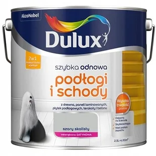 Dulux Szybka Odnowa Podłogi i schody szary skalisty 2,5 l - Farby olejne i specjalne - miniaturka - grafika 2