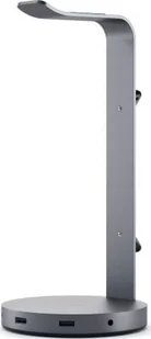 SATECHI SATECHI Aluminum Headphone Stand Hub Space Gray ST-UCHSHM - Części i akcesoria do laptopów - miniaturka - grafika 3