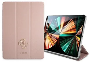 Guess Etui na iPad 11" 2021 Saffiano Collection Book Cover różowy GUE001477 - Etui do tabletów - miniaturka - grafika 2